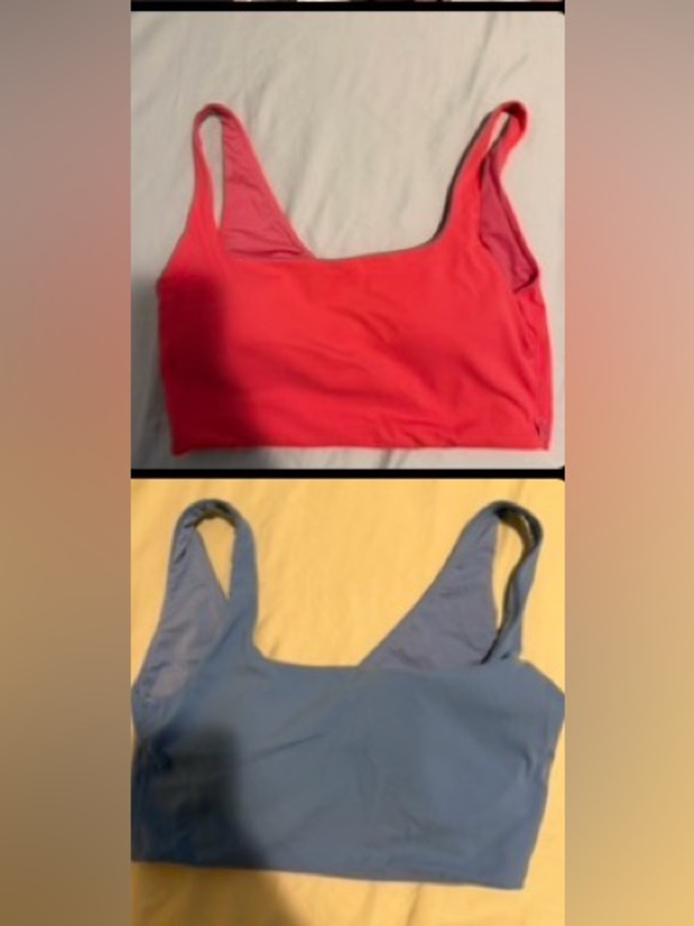 lululemon athletica Scoop Sports Bras x2